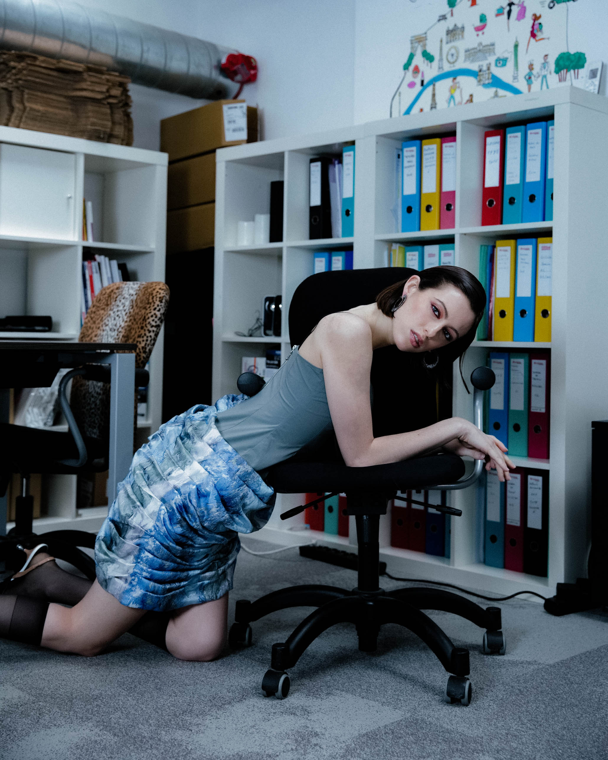 THE EMPTY INDUSTRY | Photographer: Renata Kats | Style: Alexandra Osina | Makeup + Hair: Christine Frame