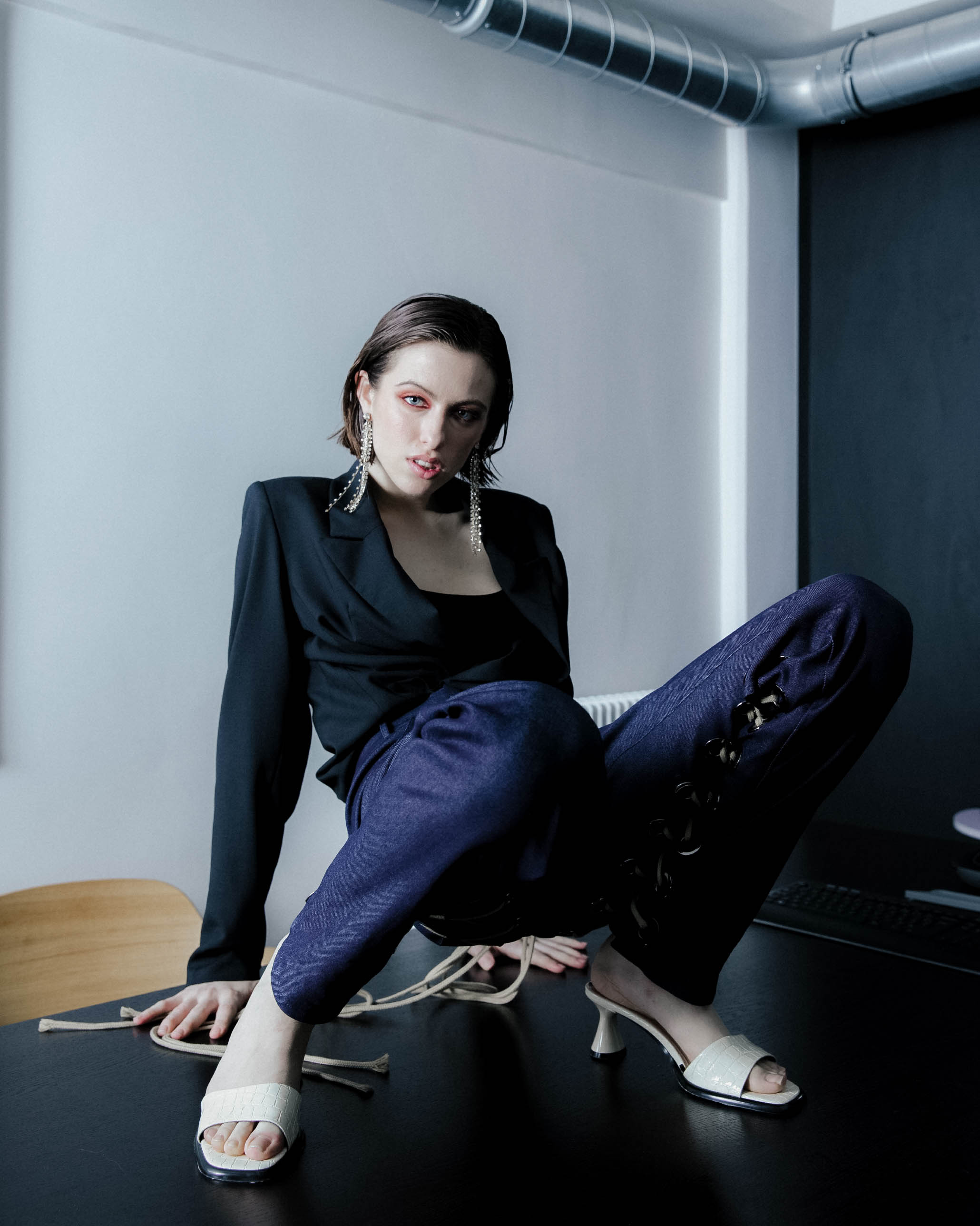 THE EMPTY INDUSTRY | Photographer: Renata Kats | Style: Alexandra Osina | Makeup + Hair: Christine Frame