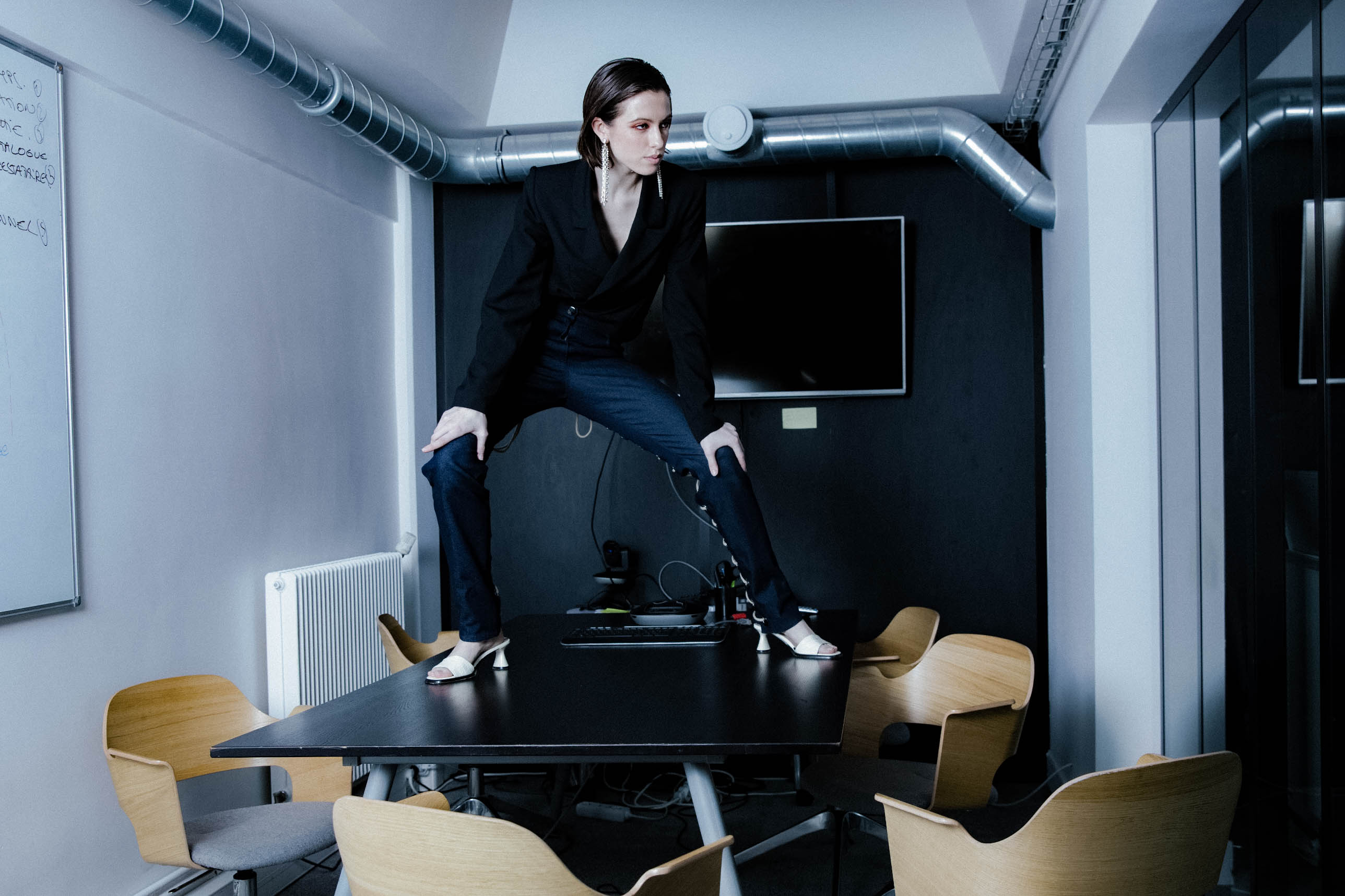 THE EMPTY INDUSTRY | Photographer: Renata Kats | Style: Alexandra Osina | Makeup + Hair: Christine Frame